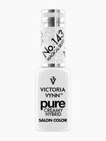 PURE CREAMY HYBRID 143 Magical Silver 8 ml