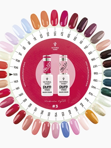 COLOR CHART 03 Pure Creamy Hybrid 105-163