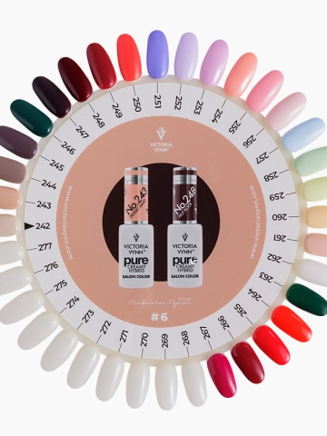 COLOR CHART 06 Pure Creamy Hybrid 242-277
