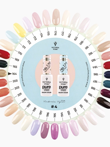 COLOR CHART 04 Pure Creamy Hybrid 164-203
