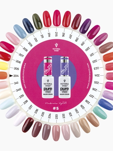 COLOR CHART 05 Pure Creamy Hybrid 204-241