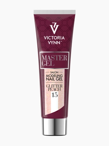MASTER GEL 15 Glitter Peach 60 g