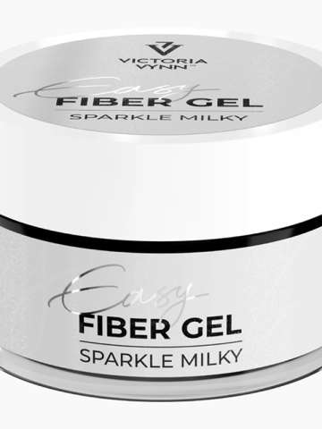 FIBER GEL Sparkle Milky 15 ml