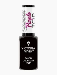GEL POLISH TOP Shimmer Purple No Wipe 8 ml