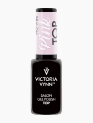 GEL POLISH TOP Pink No Wipe 8 ml
