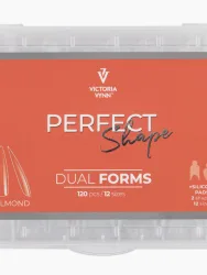 PERFECT SHAPE DUAL FORMS Almond 120 pcs/12 sizes