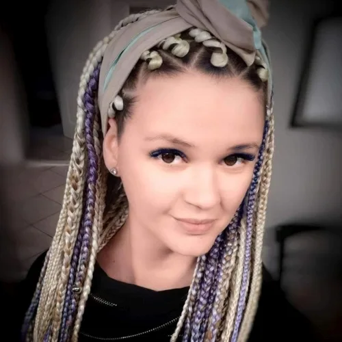 Zapletanie vlasov s kanekalonom